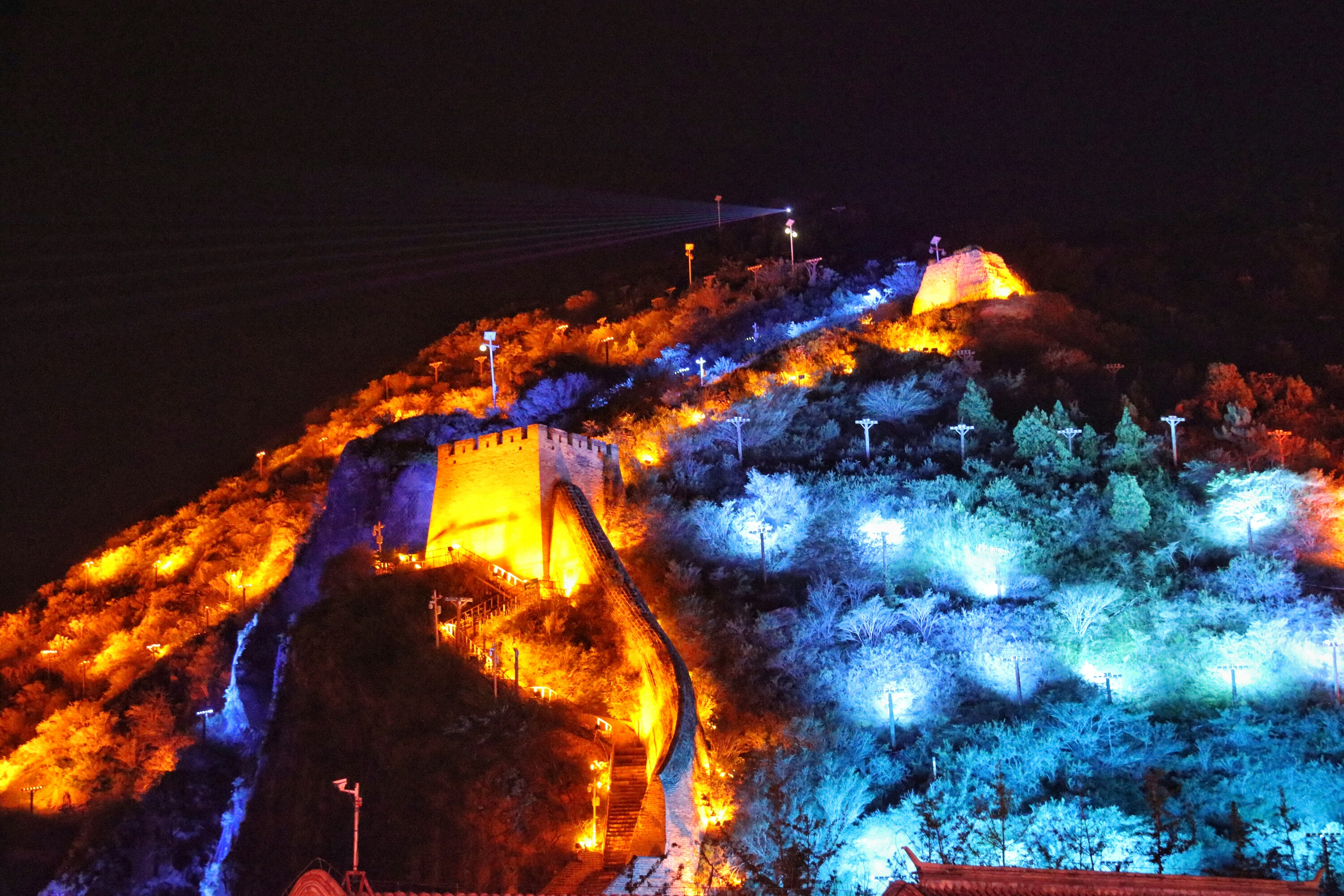 大境门夜景