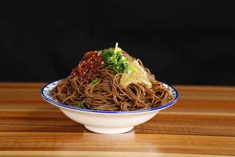 蓝田荞面饸饹