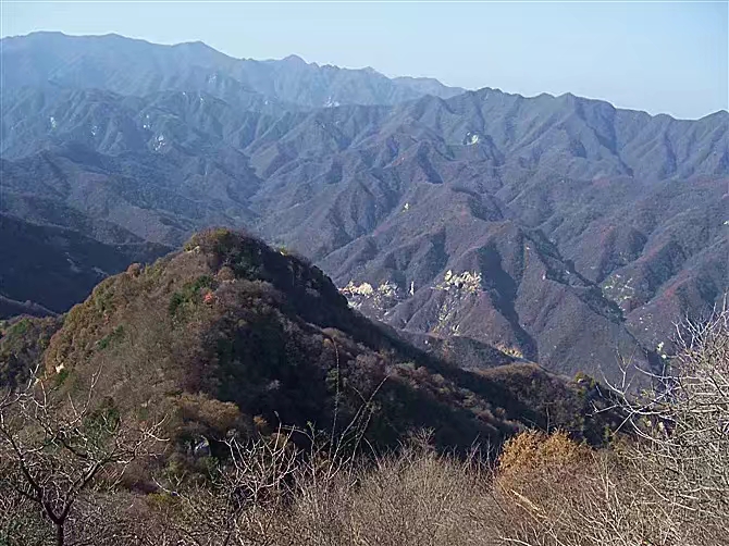 秦岭   长安区沣峪口圭峰山