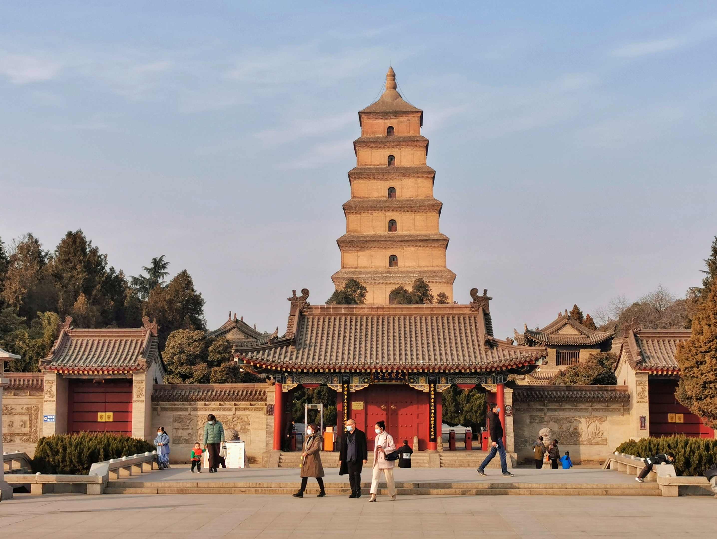 玄奘大雁塔与大慈恩寺