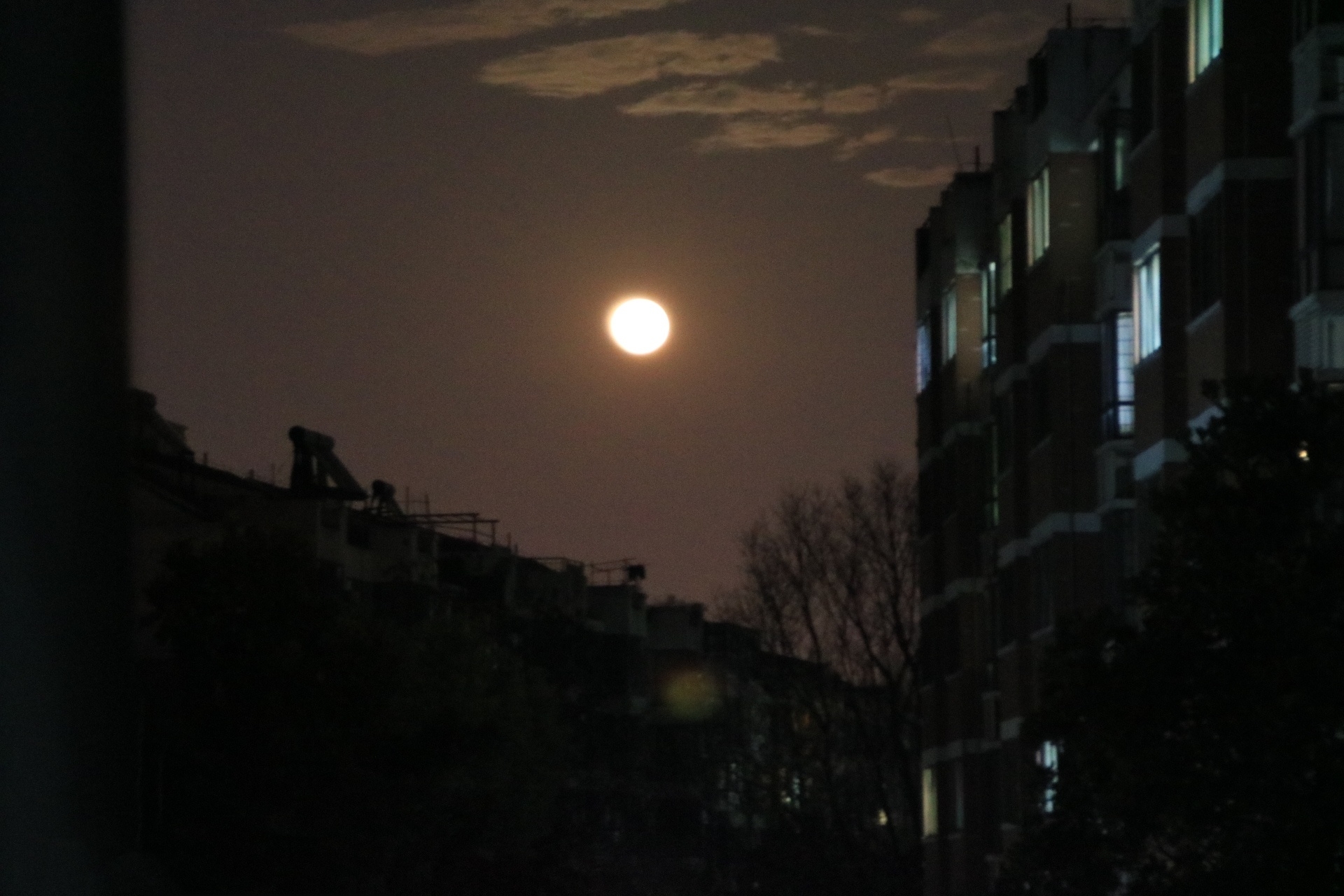 说看夜色越黑 我就越亮越圆 你看月亮,星星多美呀 夜晚城市的霓虹多美