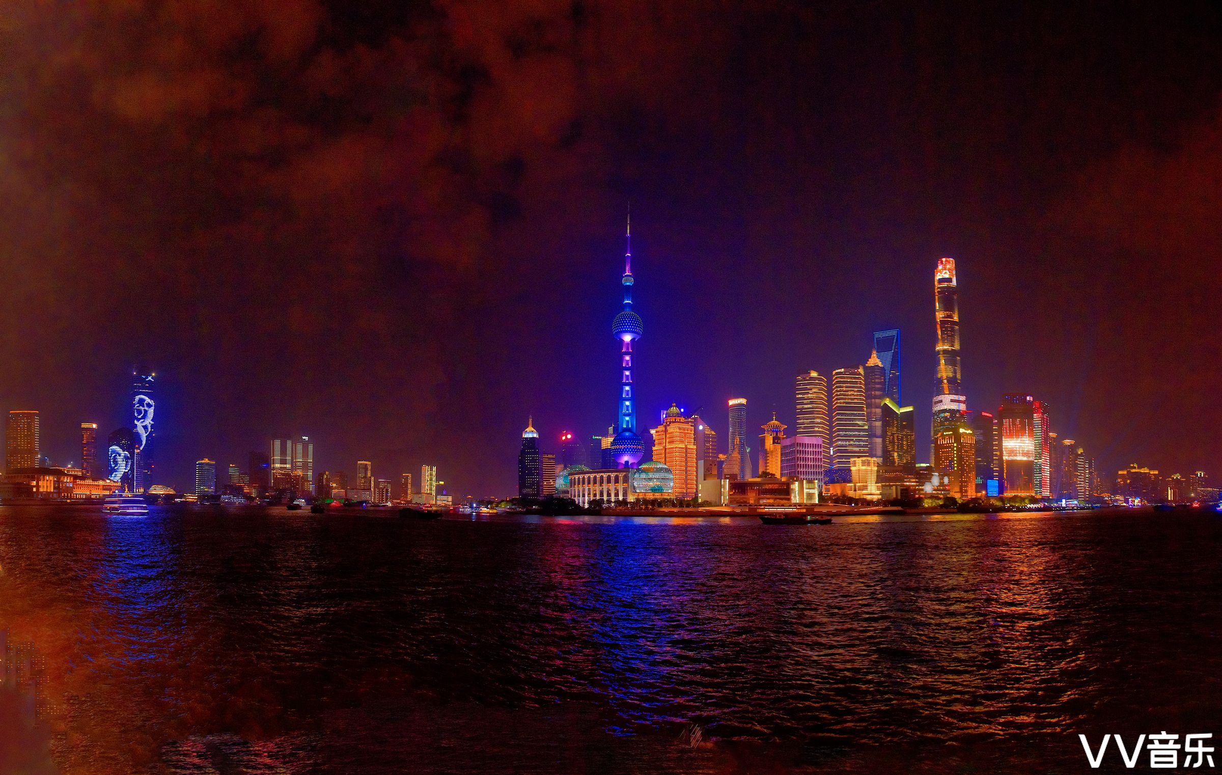 上海外滩夜景,美极了
