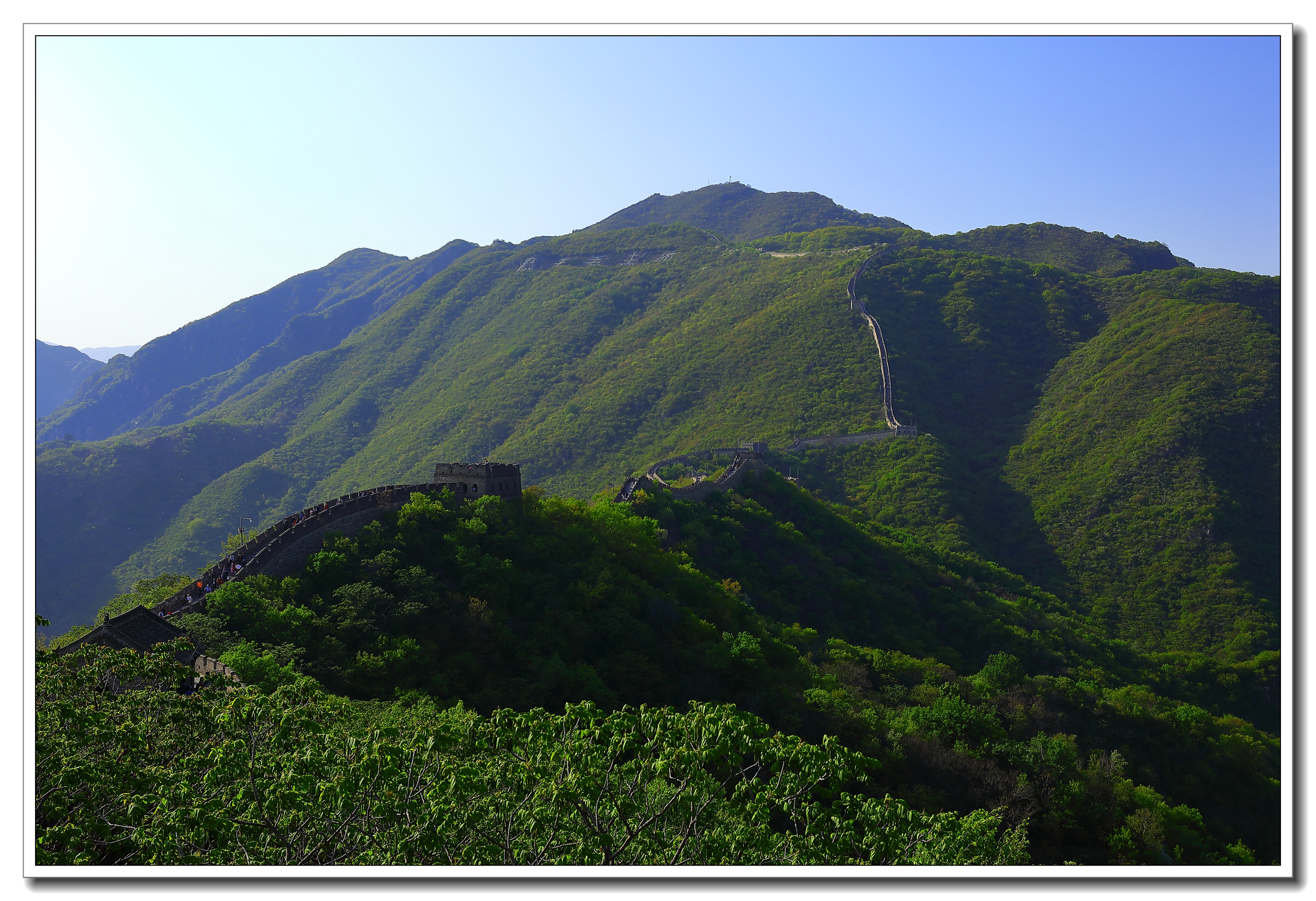 【首发】巍巍青山舞长龙慕田峪长城