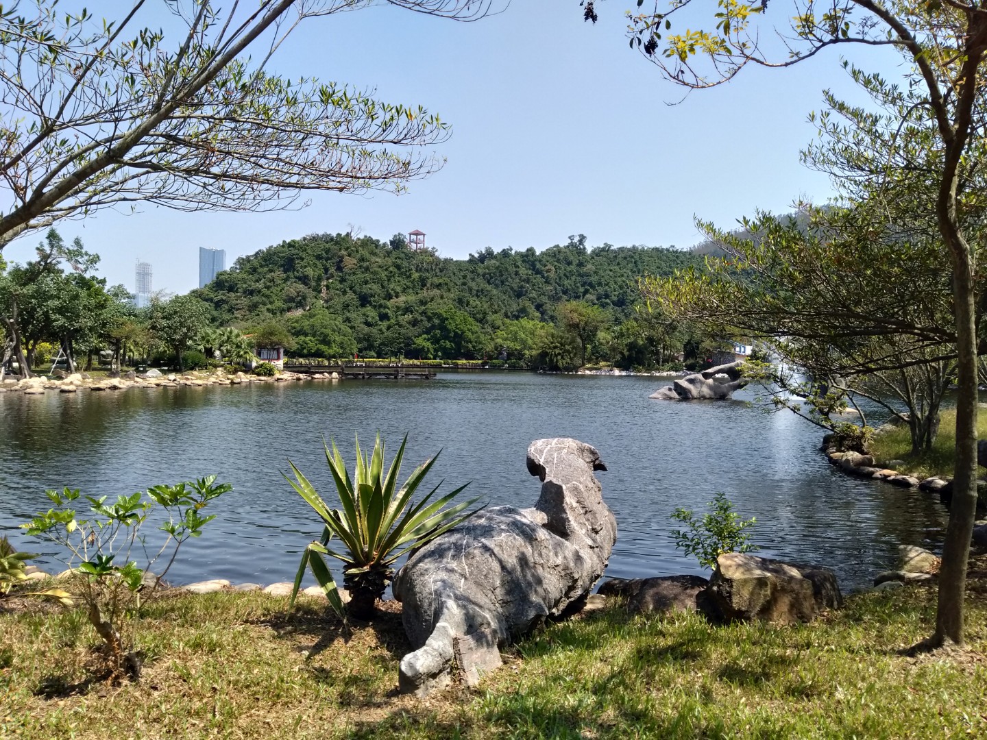 珠海石博園位於珠海市橫琴島北岸,佔地400餘畝,是一個融旅遊觀光,休閒