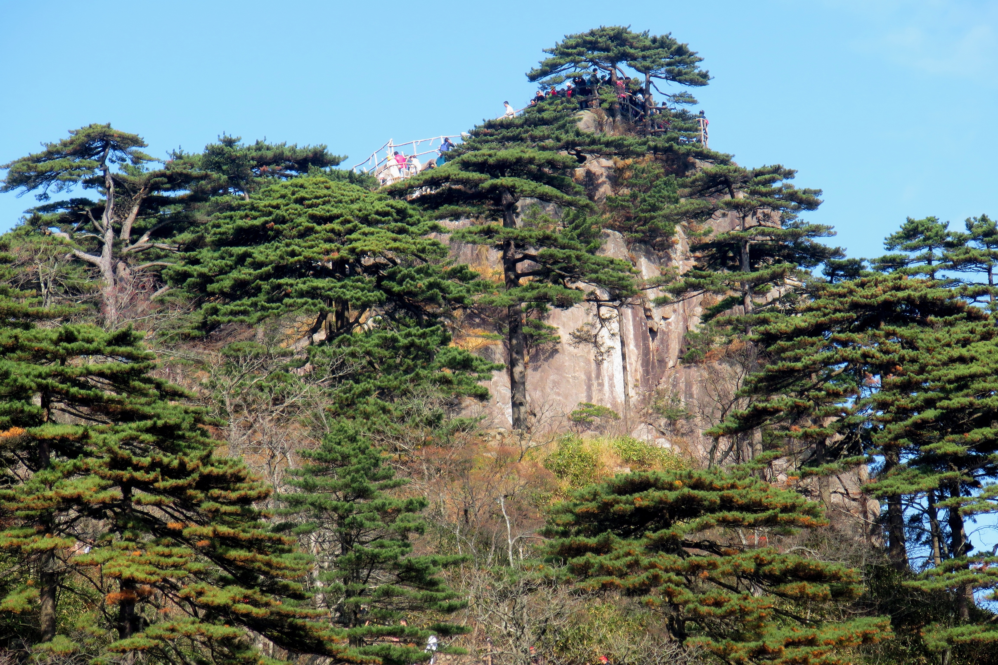 黃山北海的峰