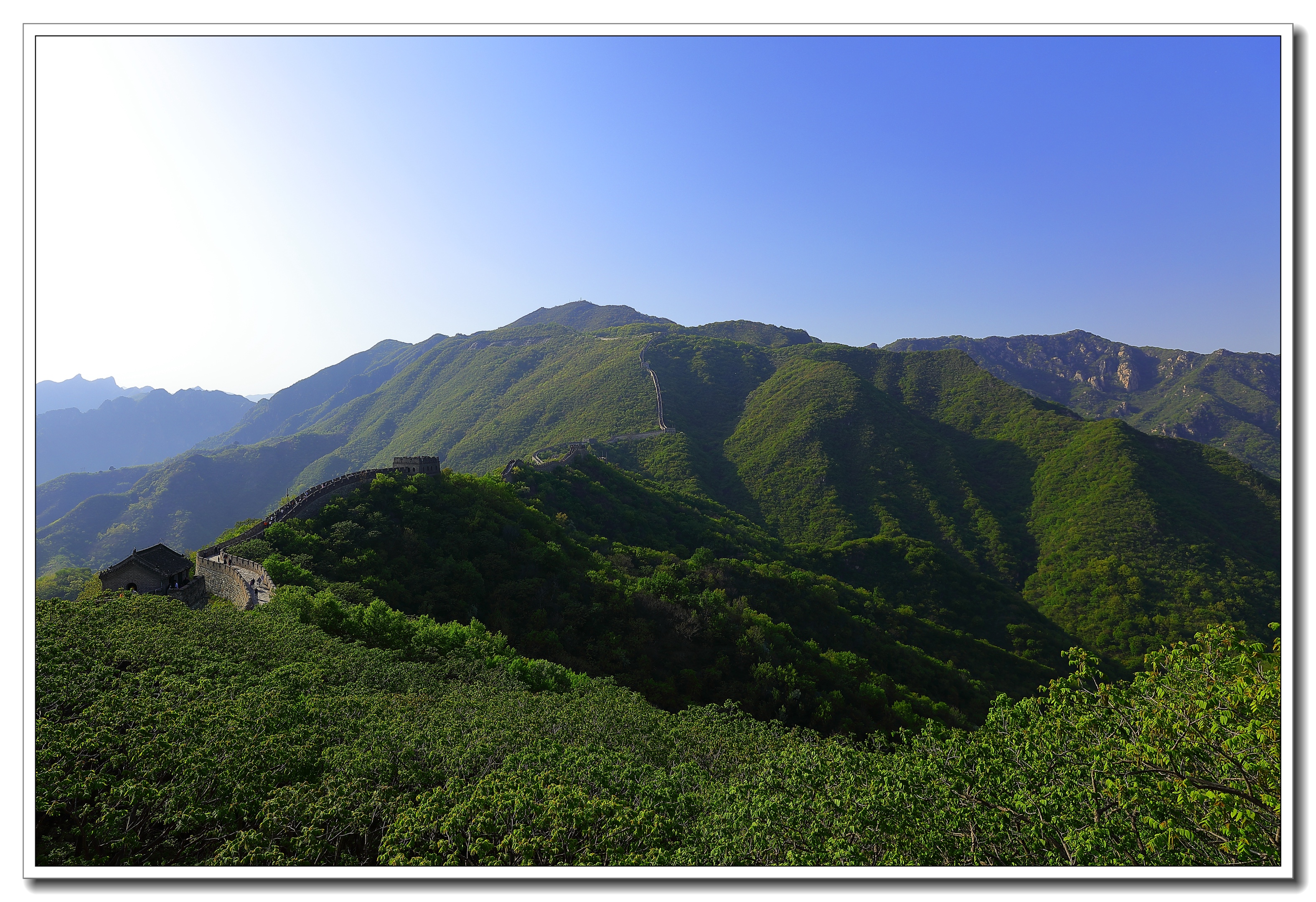 【首发】巍巍青山舞长龙慕田峪长城