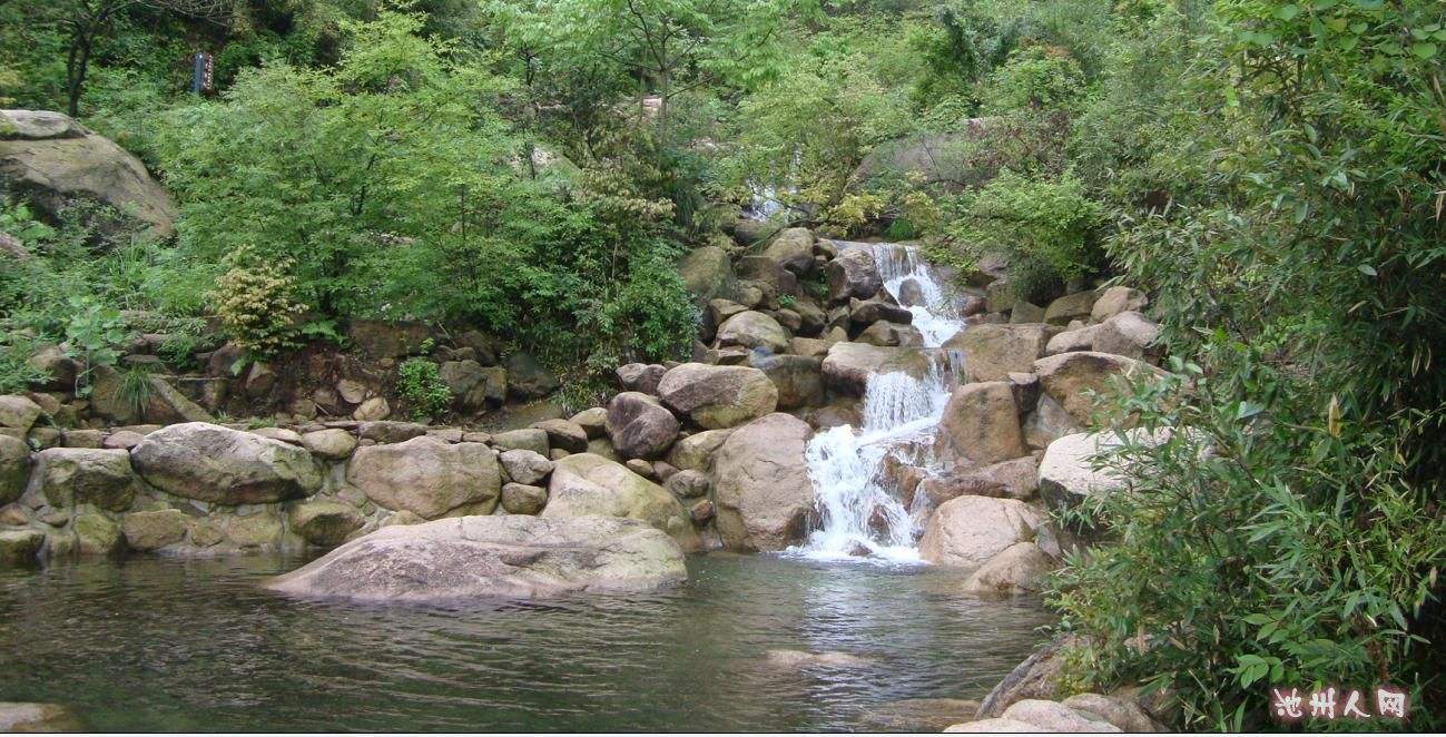 小石潭全景图片