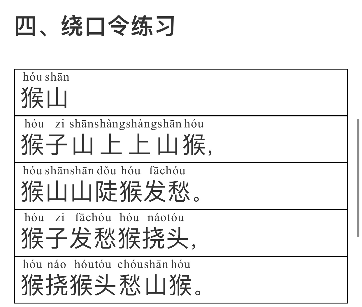 普通话练习第37天【ou】的发音要领