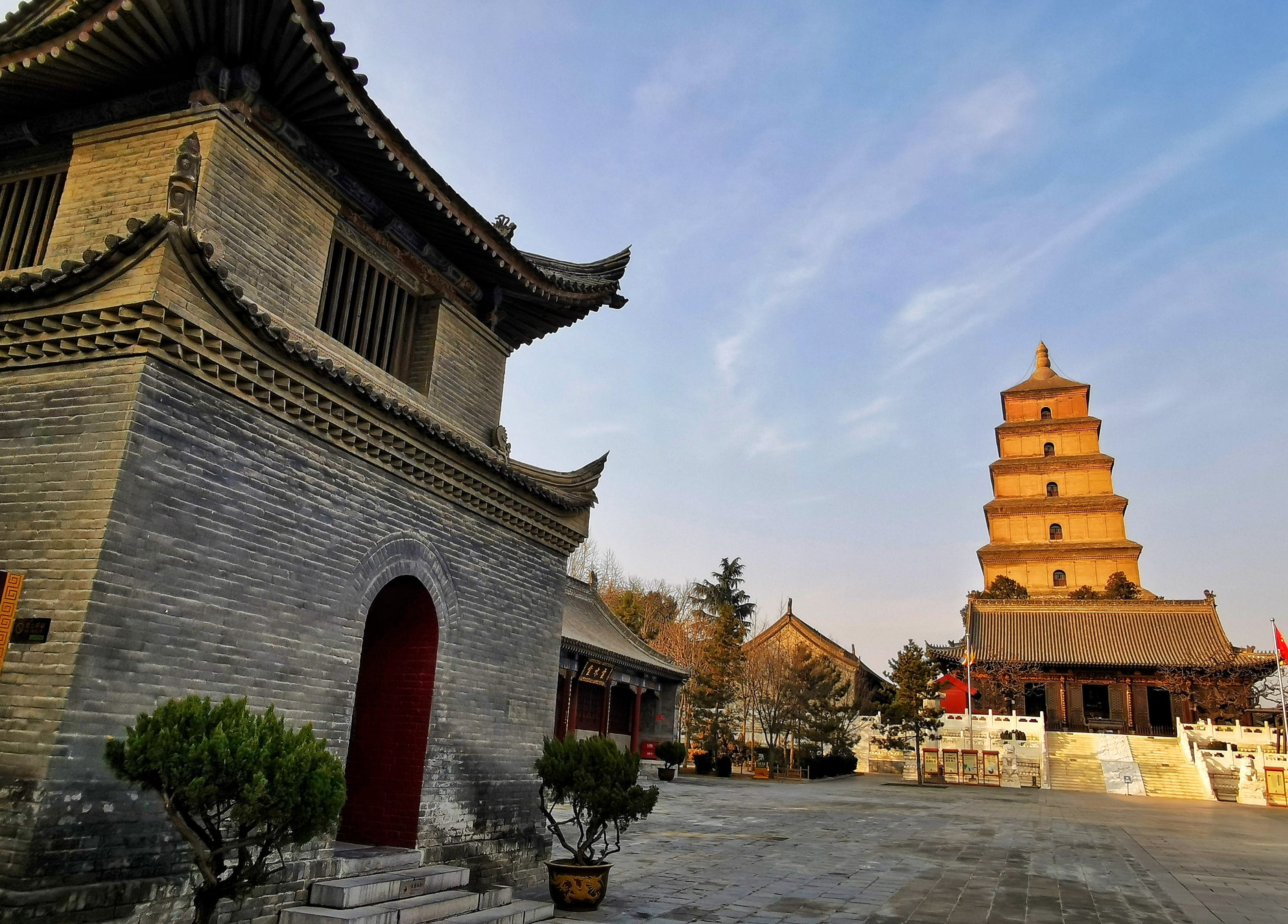 玄奘大雁塔与大慈恩寺
