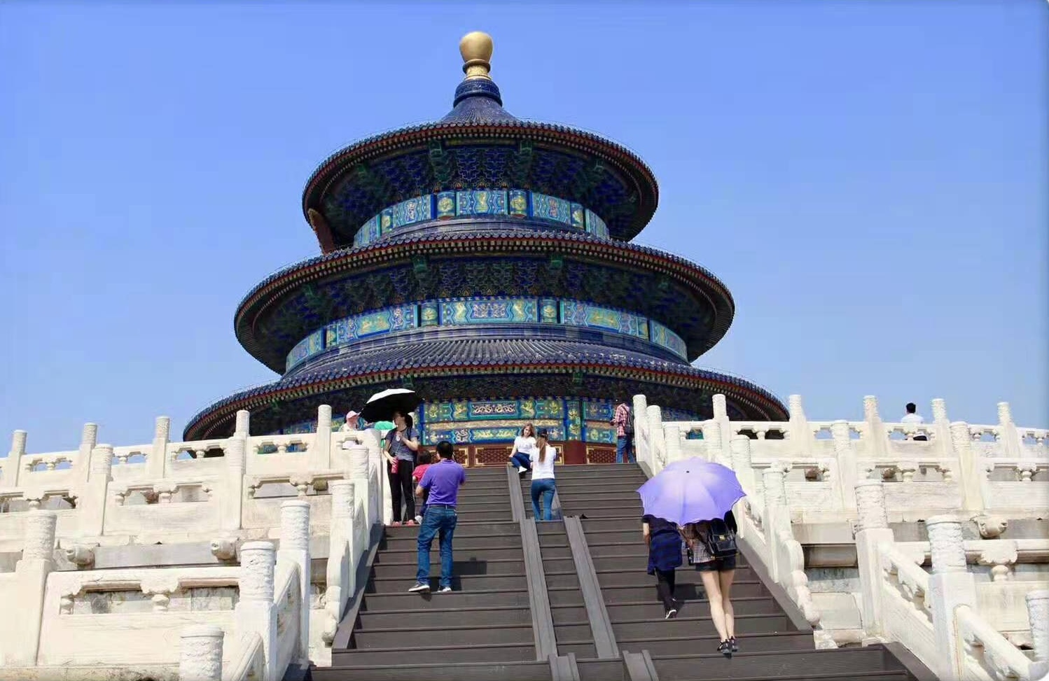 初夏,天坛祈年殿掠影