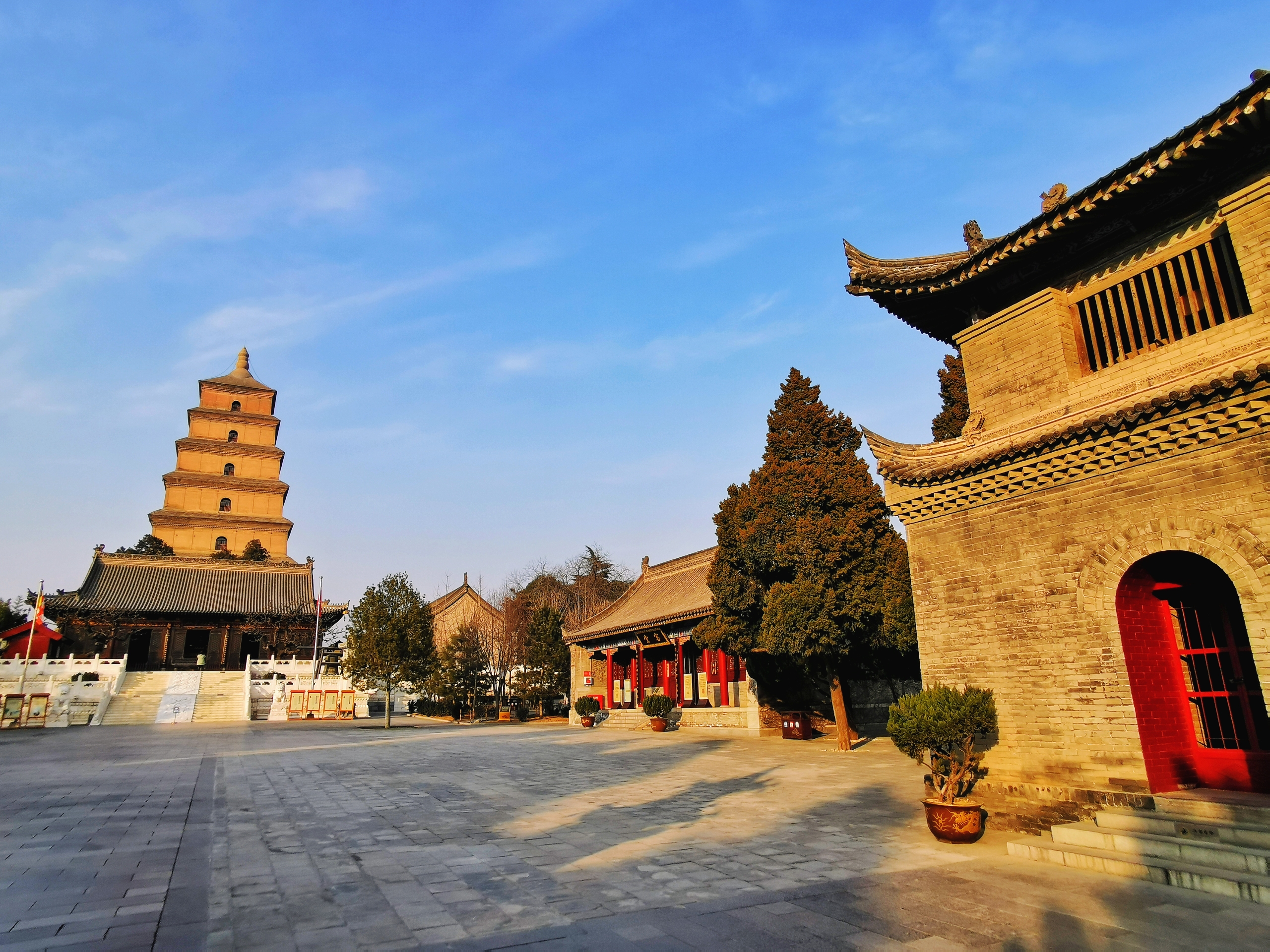 玄奘大雁塔与大慈恩寺