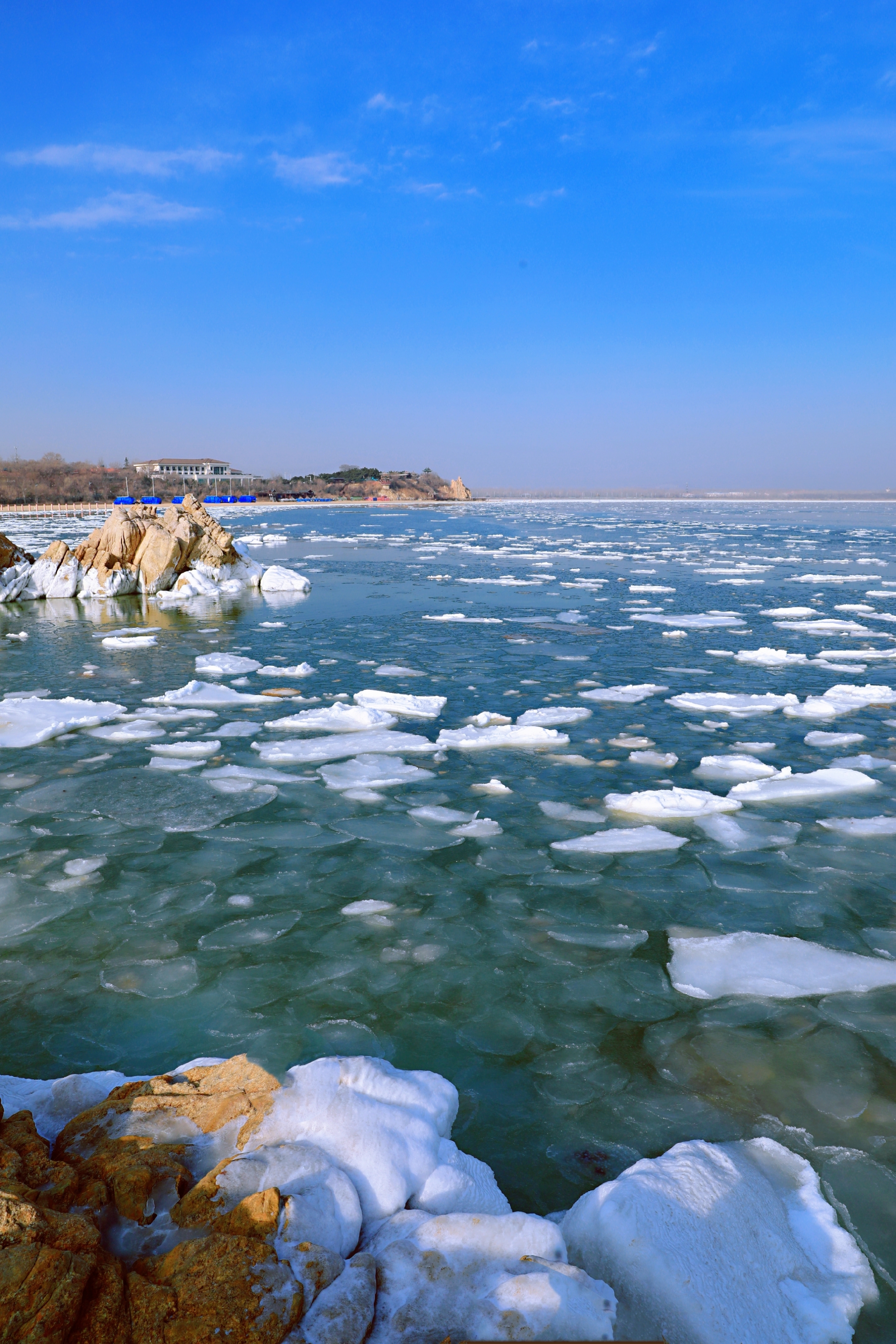海岛冬景北戴河