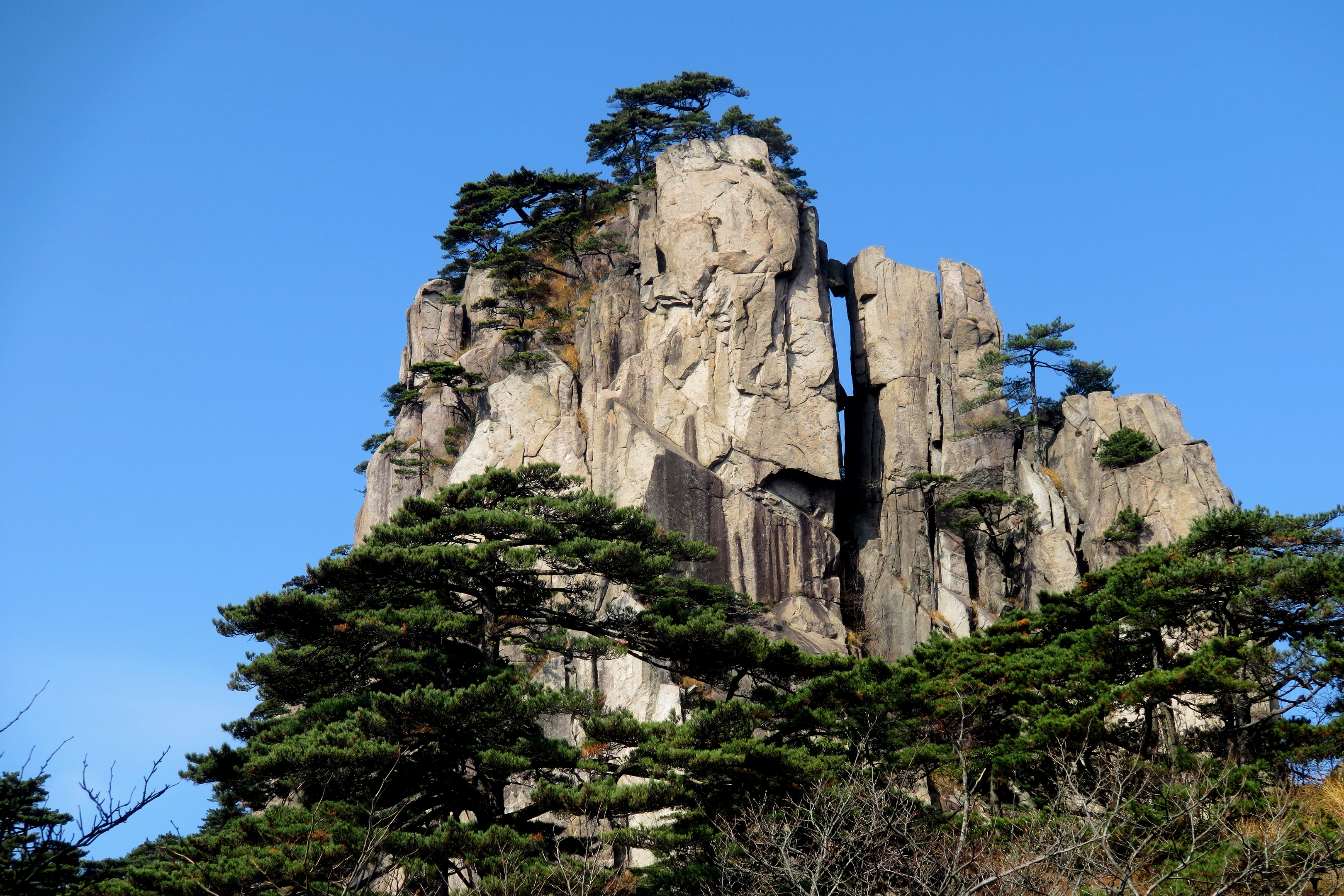 黃山北海的峰