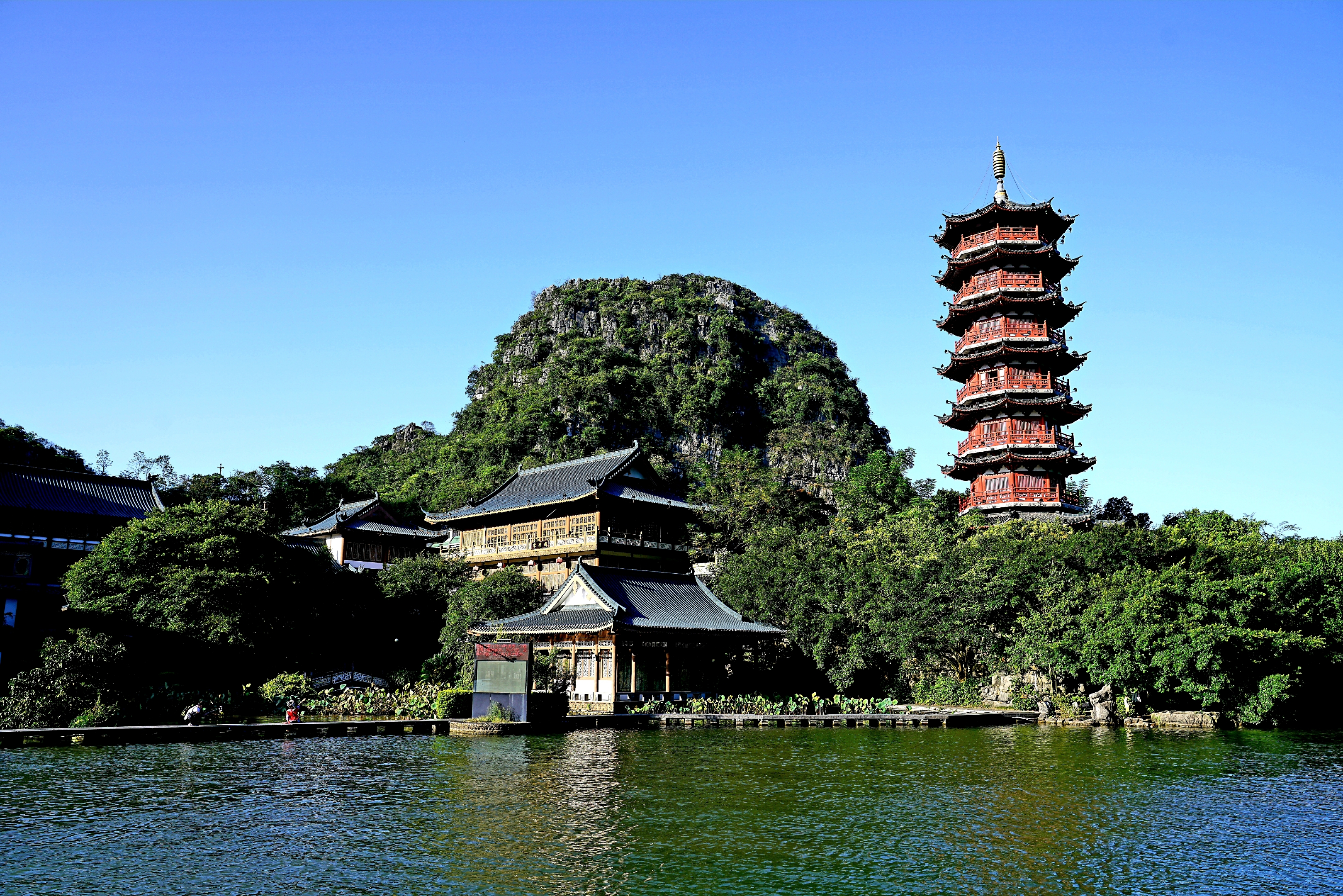 桂林·木龙湖夕照【首发】