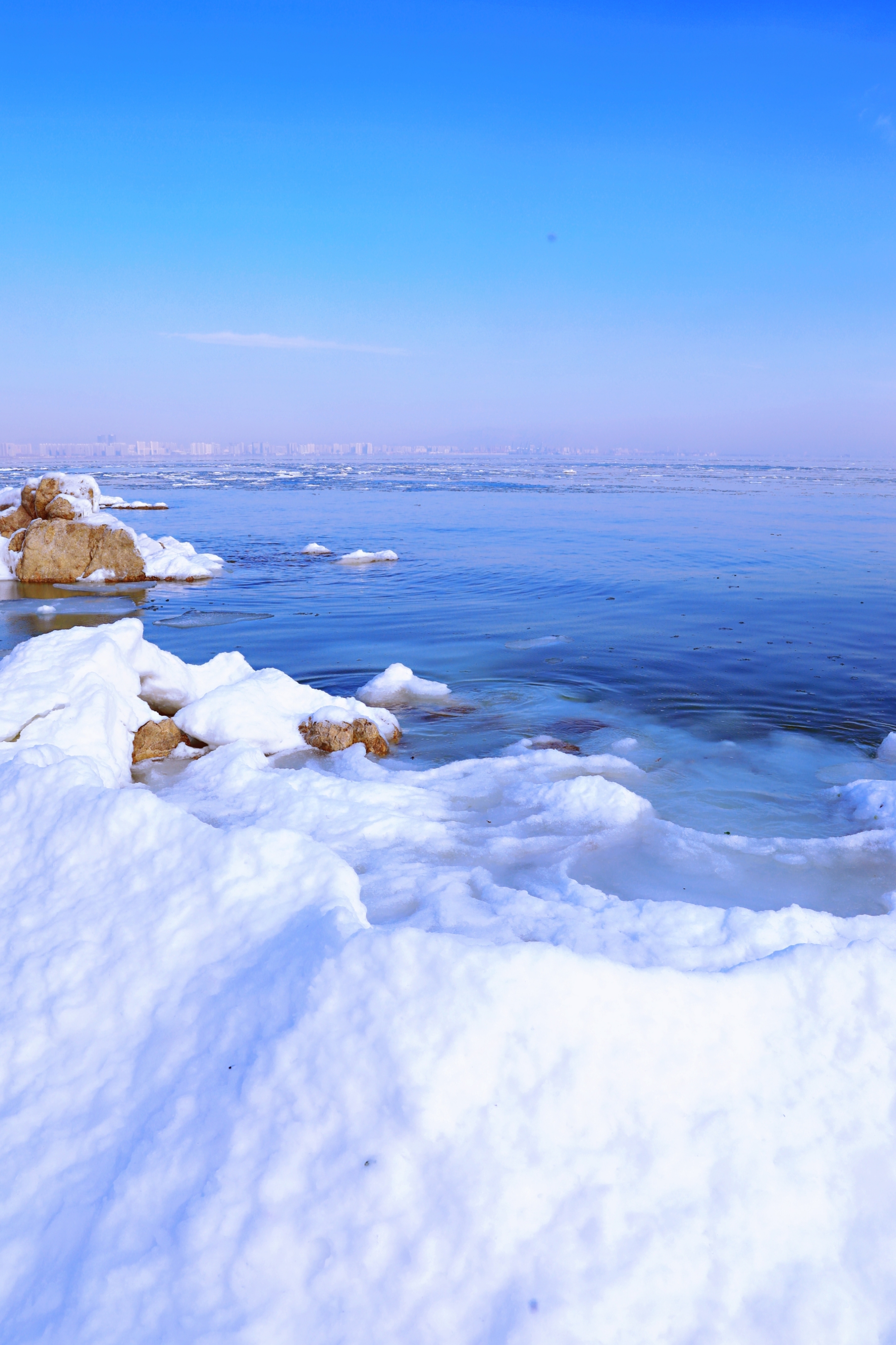 海岛冬景北戴河