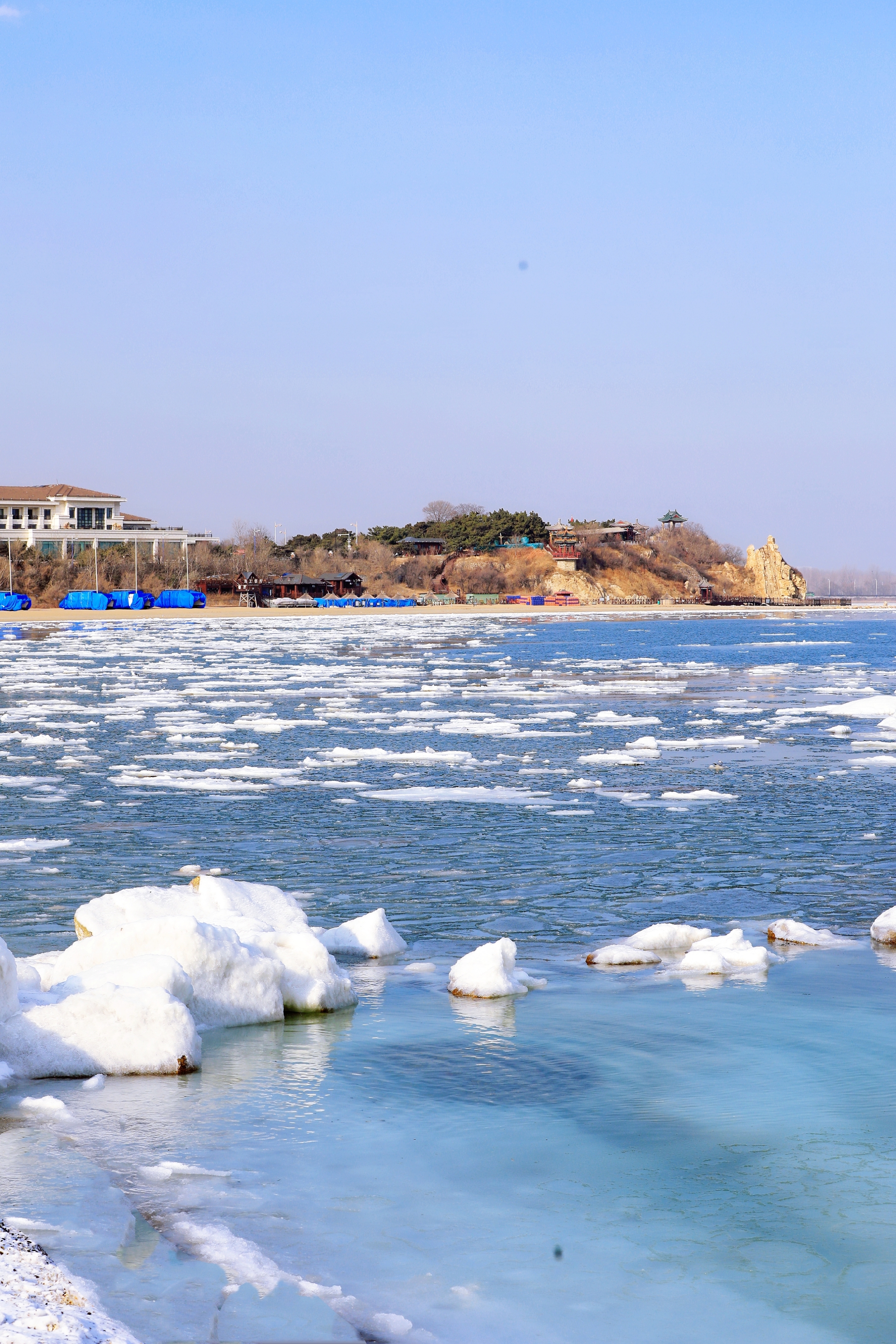 海島冬景北戴河